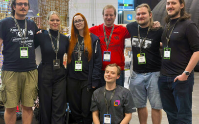 FIT CTU presented itself at the Game Access 2026 conference