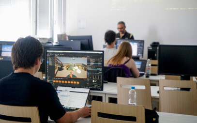 FIT CTU Students Explored Unreal Engine 5 Under the Guidance of an Expert from Purdue University
