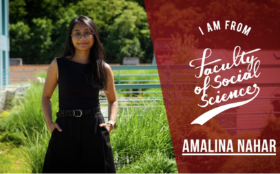 I am from FSV UK: Amalina Nahar