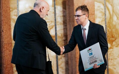 The extraordinary scholarship of Prof. Vlček for the academic year 2025/2026 was awarded to Dominik Pastorek, a student at CTU FIT.