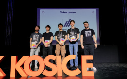 The team from FIT CTU succeeded at Hack Košice 2026 and won two awards