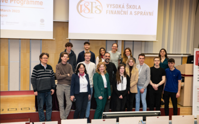 We hosted the Blended Intensive Program (BIP) Sustainable Banking and Finance