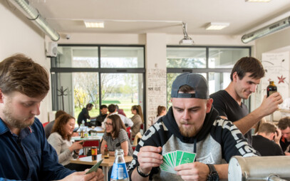 New relaxing area at Okružní campus