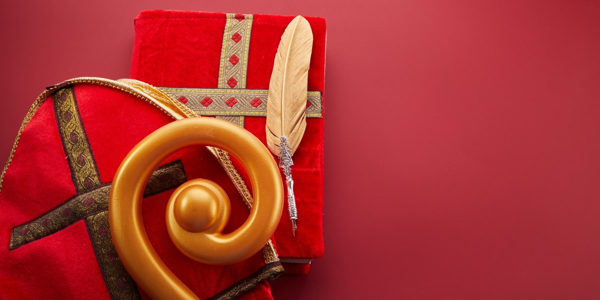 Saint Nicholas, the Angel, and the Devil